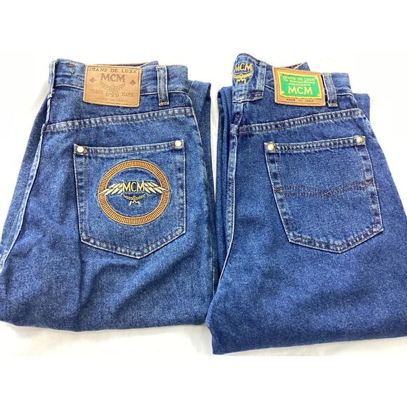 MCM Denim Women (1 Denim Jacket (S), 2 Pants (27), 1 Skirt (M)) 4-Piece Set - Picture 6 of 6